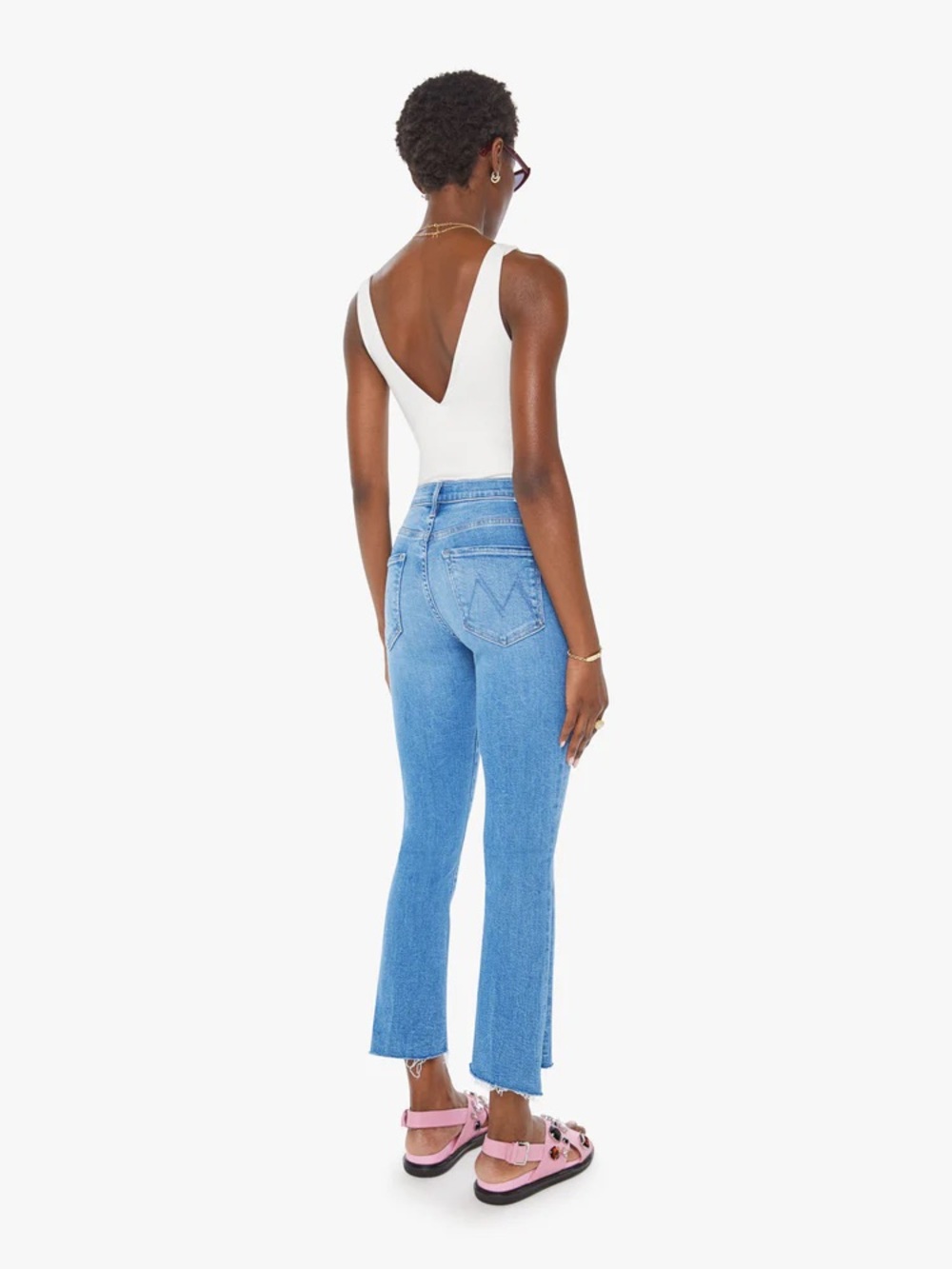 Mother • Insider Crop Step Fray Jeans